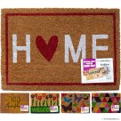 PVC Coco Natural Printed Door Mat 40 x 60cm