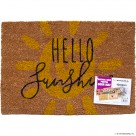 PVC Coco Natural Printed Door Mat 40 x 60cm