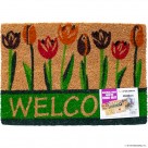 PVC Coco Natural Printed Door Mat 40 x 60cm