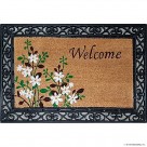 PVC Rubber Moulded Mat With Grill Border 45x7