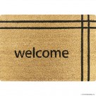 PVC Natural Coir Plain With Welcome Assorted