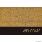 PVC Natural Coir Plain With Welcome Assorted