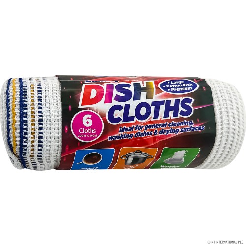 6pc Bleach Net Dish Cloth Size 30x40cm (12)