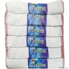 10pk Dish Cloth White - 9