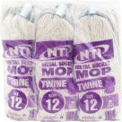 Size 12 Mop Head 200 Gram Twine Metal - (6)