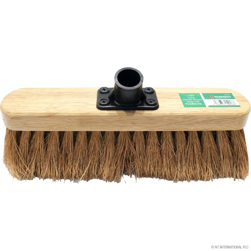 30cm Soft Coco Broom Brush Head - Varnish