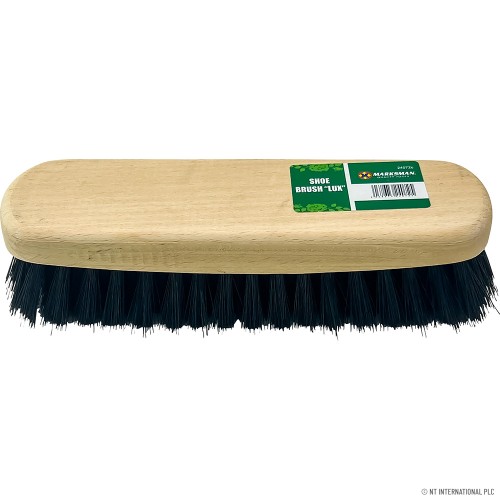18cm Hand Shoe Brush- Wooden-Lux