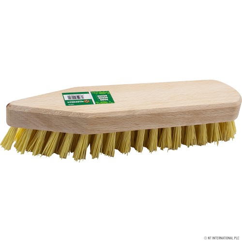 21cm Hand Scrubbing Brush - Wooden- Arrow