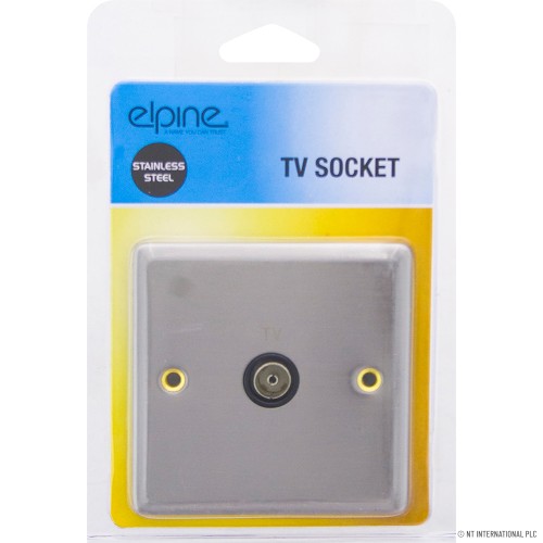 TV Socket S/Steel