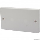 Double Blanking Plates ( 20 ) White