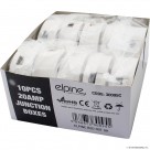 20 Amp Junction Box 4 Terminals (10) White
