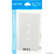 Slim Curve Blanking Plate 2 Gang ( White )