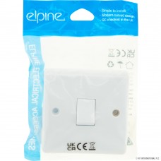 Slim Curve 20A Switch Double Pole ( White )