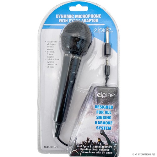 Dynamic Microphone with extra Adaptor
