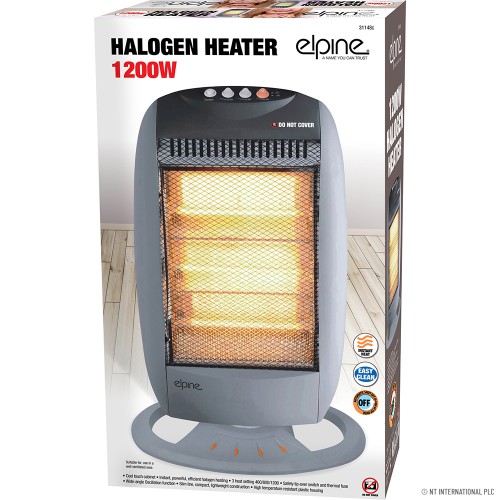 3 Bar 1200w Halogen Heater ( Large )