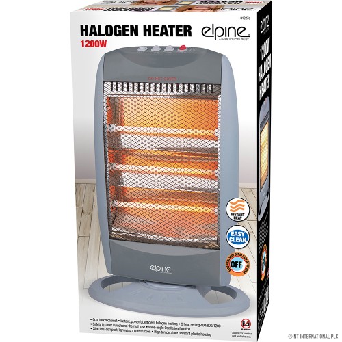 3 Bar 1200w Halogen Heater ( Standard )