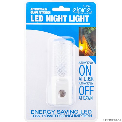 LED Night Sensor Light - Auto switch on/off