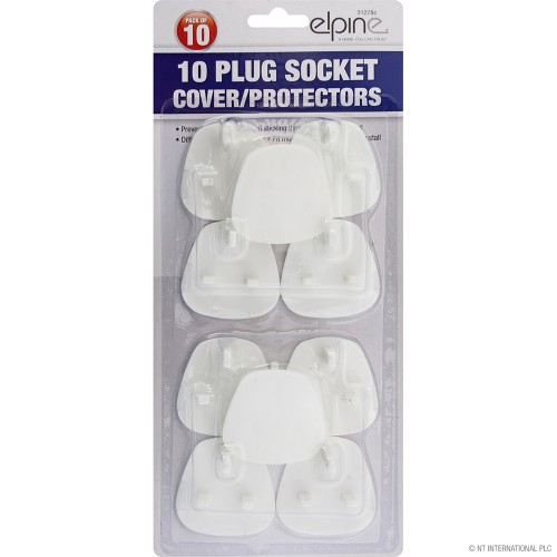 10pc Plug Socket Cover / Protector
