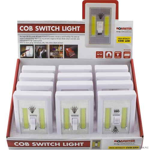 2 x 3w 4 COB Switch Light
