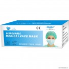 MASK 50PK 11R DISPOSABLE SURGICAL MEDICAL FACE MASKS BREATHABLE 3 LAYERS-PLY TYPE 11R 2R