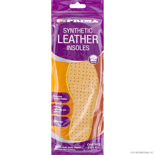 2pc Synthetic Leather Insoles ( Pair )