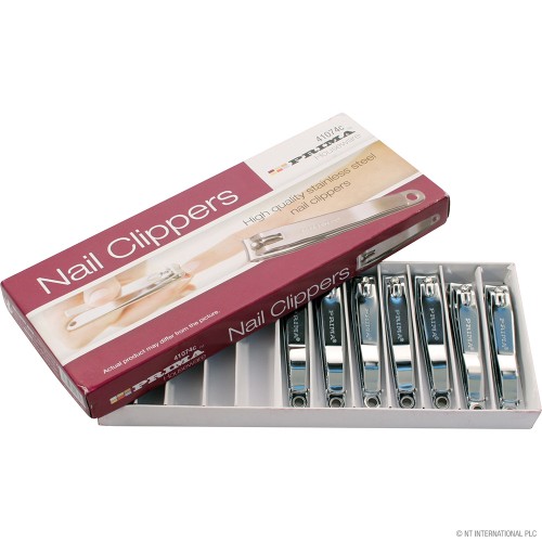 Nail Clipper - 12pcs in Flat CDU ( S/S )