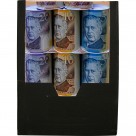 Large Money Tin 15 x 22cm ( Note Design )