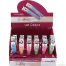 24pc Nail Clipper with File Printed - Display