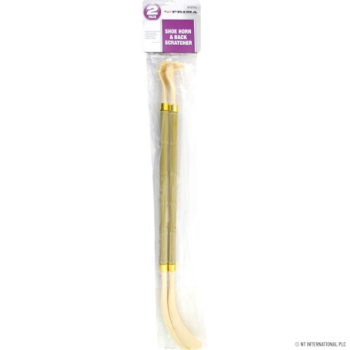 2pc Shoe Horn and Back Scratcher