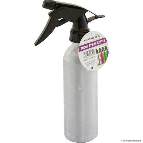 300ml Hair Spray Bottle - Silver
