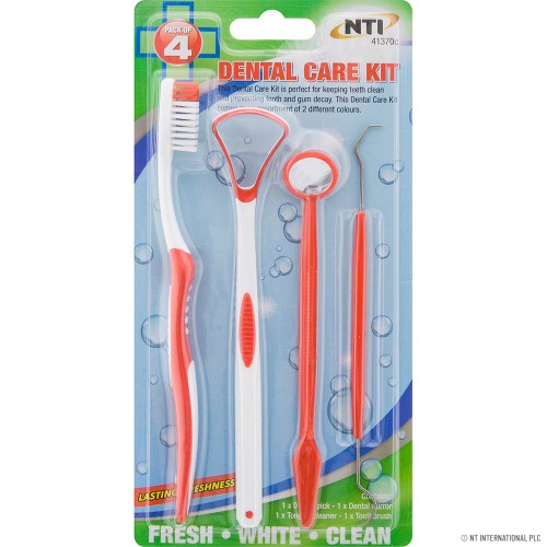 4pk Dental Care Kit - Toothbrush