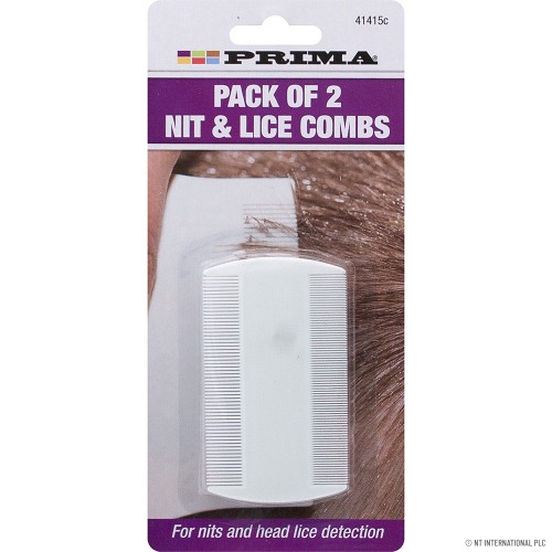 2pk Nit / Head Lice Comb