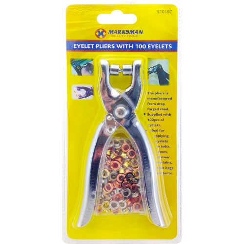 S/S Eyelet Pliers with 100 Eyelets