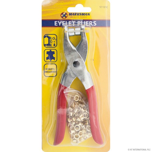 Eyelet Pliers with Eyelets