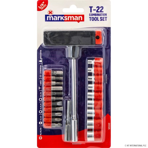 22pc Combination / Socket Set