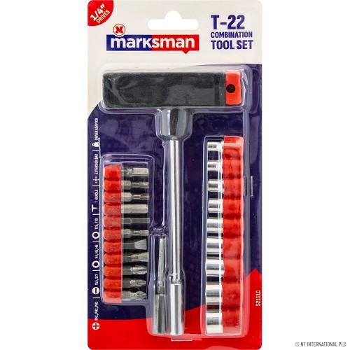 22pc Combination / Socket Set