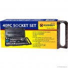 40pc Socket Set - Blowcase