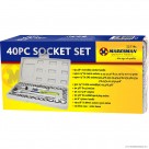 40pc Socket Set - Blowcase