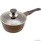 20cm Saucepan With Induction Die Cast - Choco