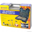 7pc AutoBody Repair Tool Kit-Wood Handle