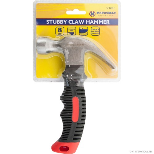 8oz Stubby Claw Hammer