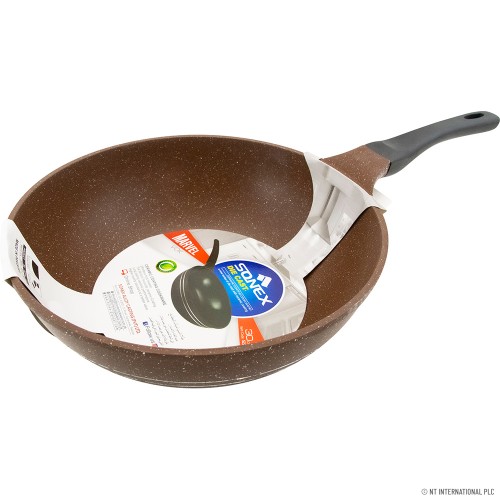 30cm Die Cast Wok (Marvel) With Induction - C