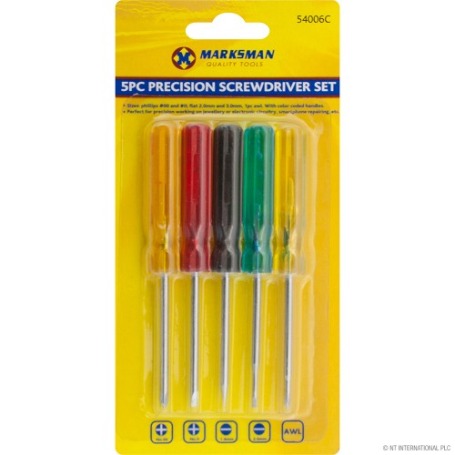 5pc Precision Screwdriver Set