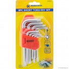 9pc Short Torx Key Set