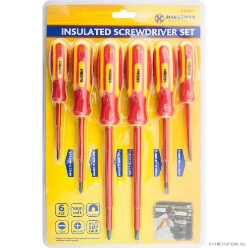 6pc Insulated Screwdriver Set