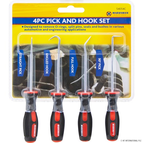 4pc Pick and Hook Set