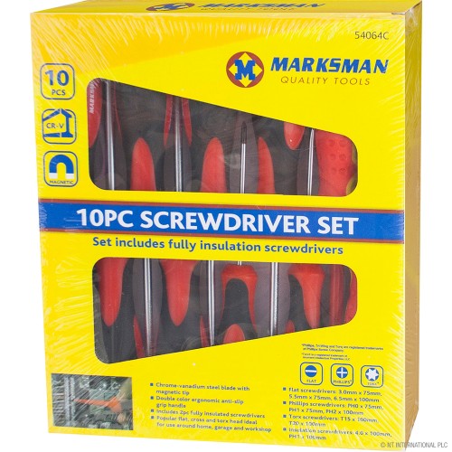 10pc Insulated Screwdriver Set