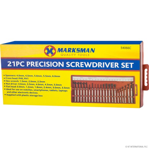 21pc Precision Screwdriver Set