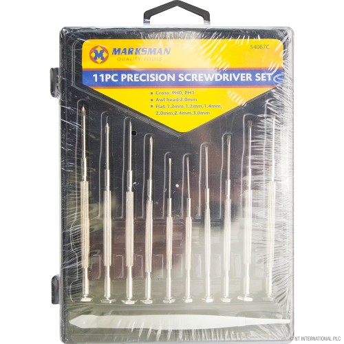 11pc Precision Screwdriver Set - Blowcase