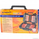 58pc Screwdriver & Bit Set - Blowcase